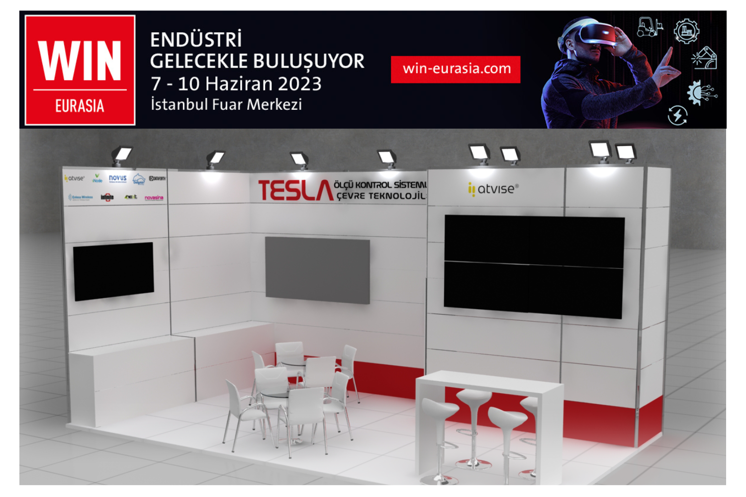 Win Eurasia 2023 Haziran'da kapılarını açıyor. Bu yıl da varız!